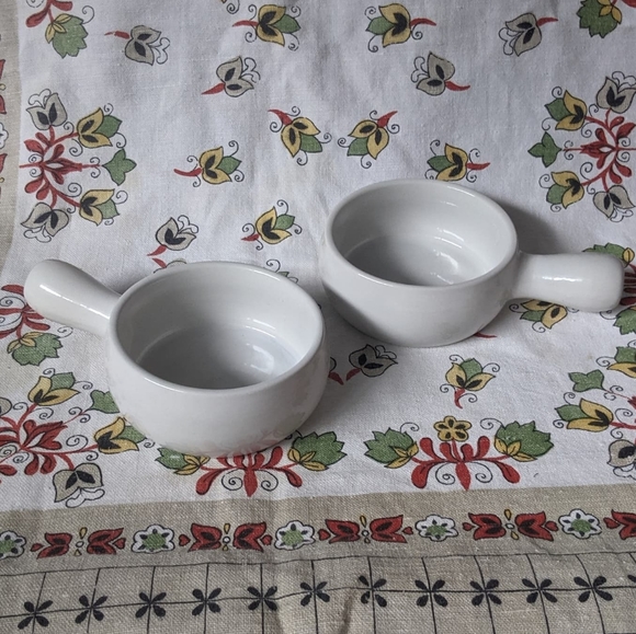 Set of two french onion soup bowls - Picture 2 of 3